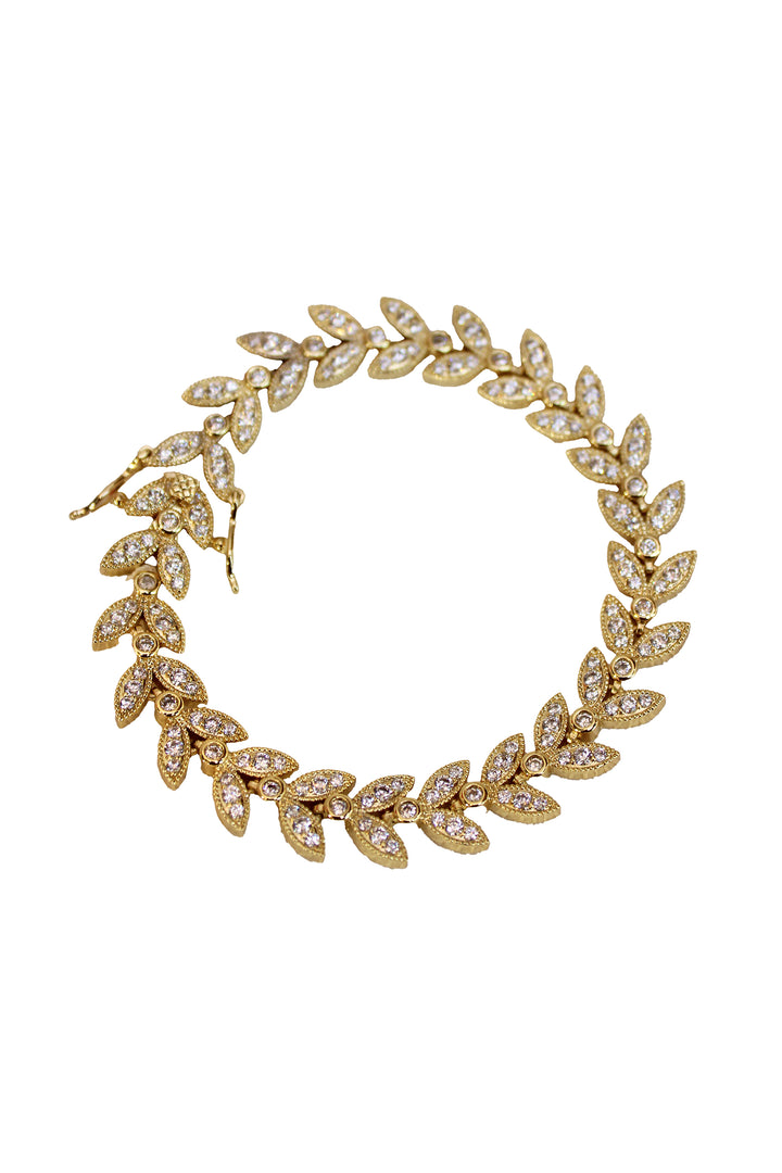 Stephanie Browne | Diademe II Bracelet in Rose Gold