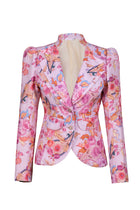 Double Lapel Blazer in Violet Harmony