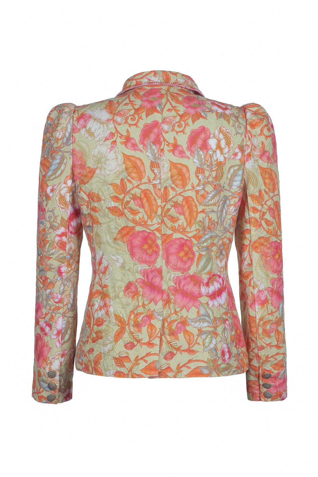 Tailored Blazer in Olive Grove