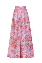 Wide Leg Bolero Pant in Violet Harmony