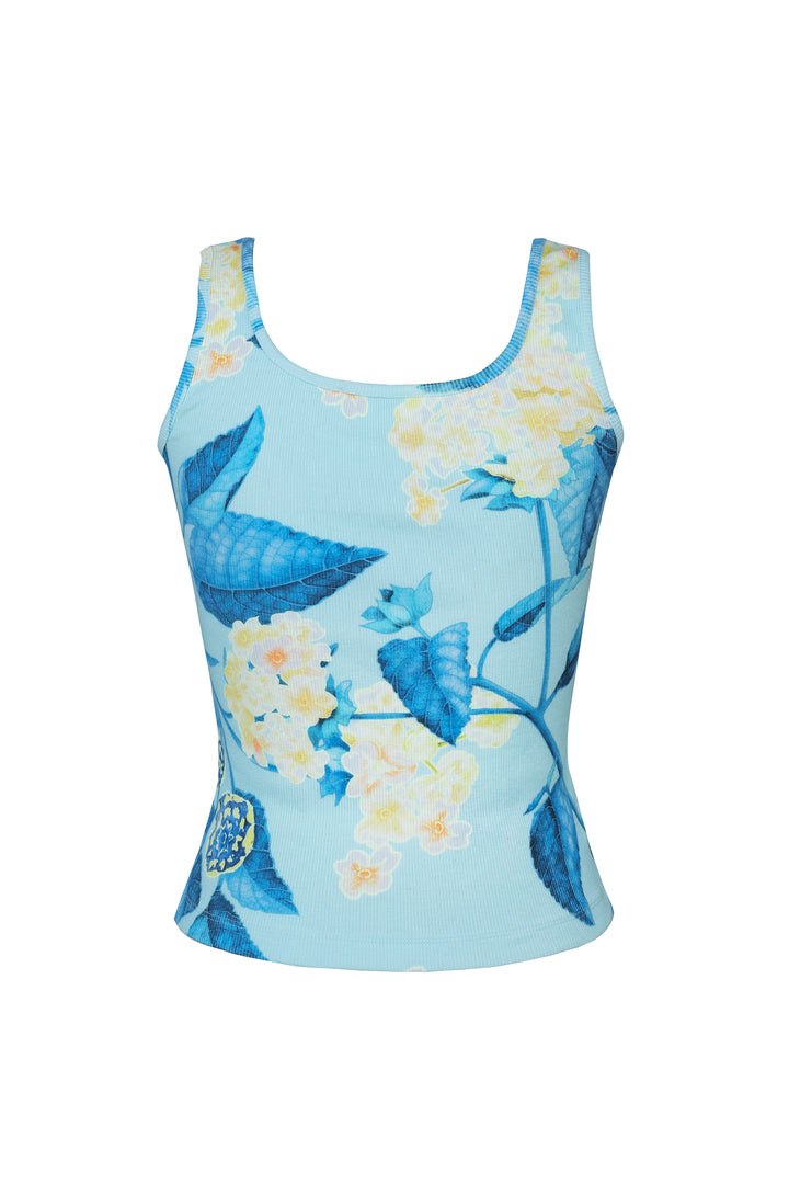 Rib Tank in Sardi Wild Flower
