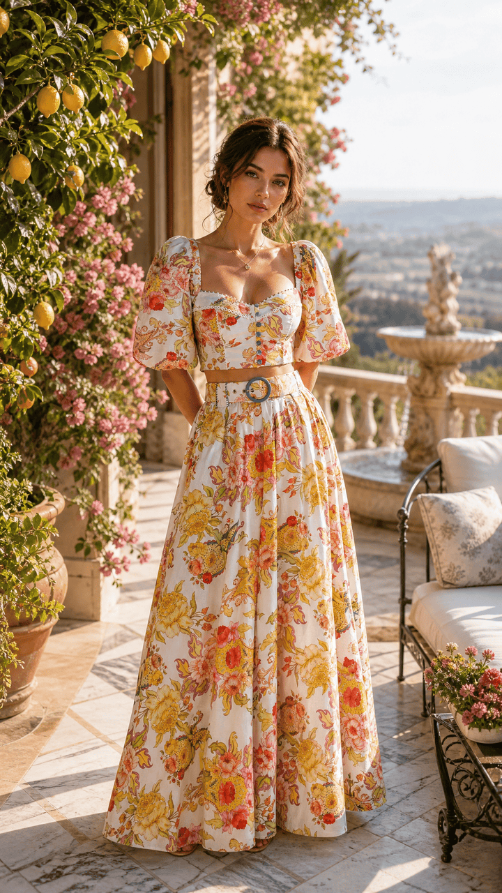Super Wide Culotte in Luminous Petal