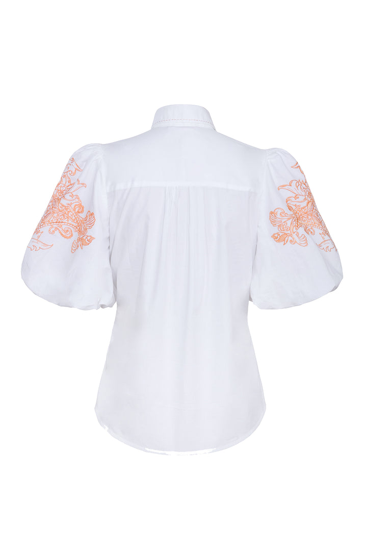 Short Sleeve Blouse in Golden Symphony