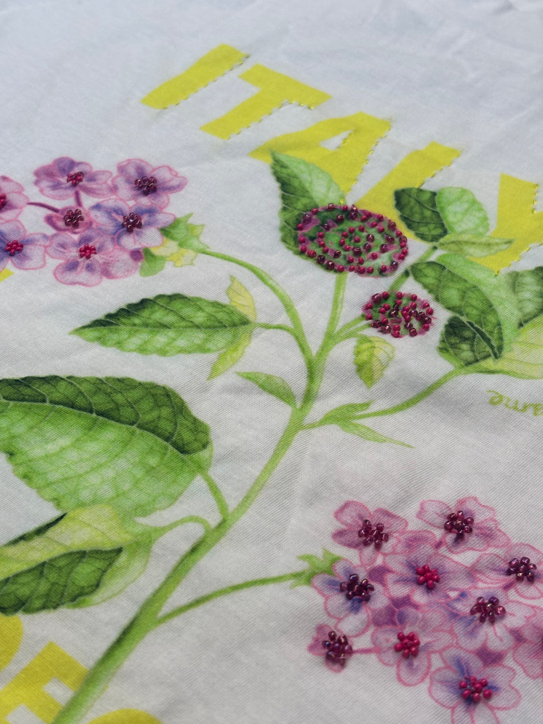 Graphic Tee in Lilac Flora
