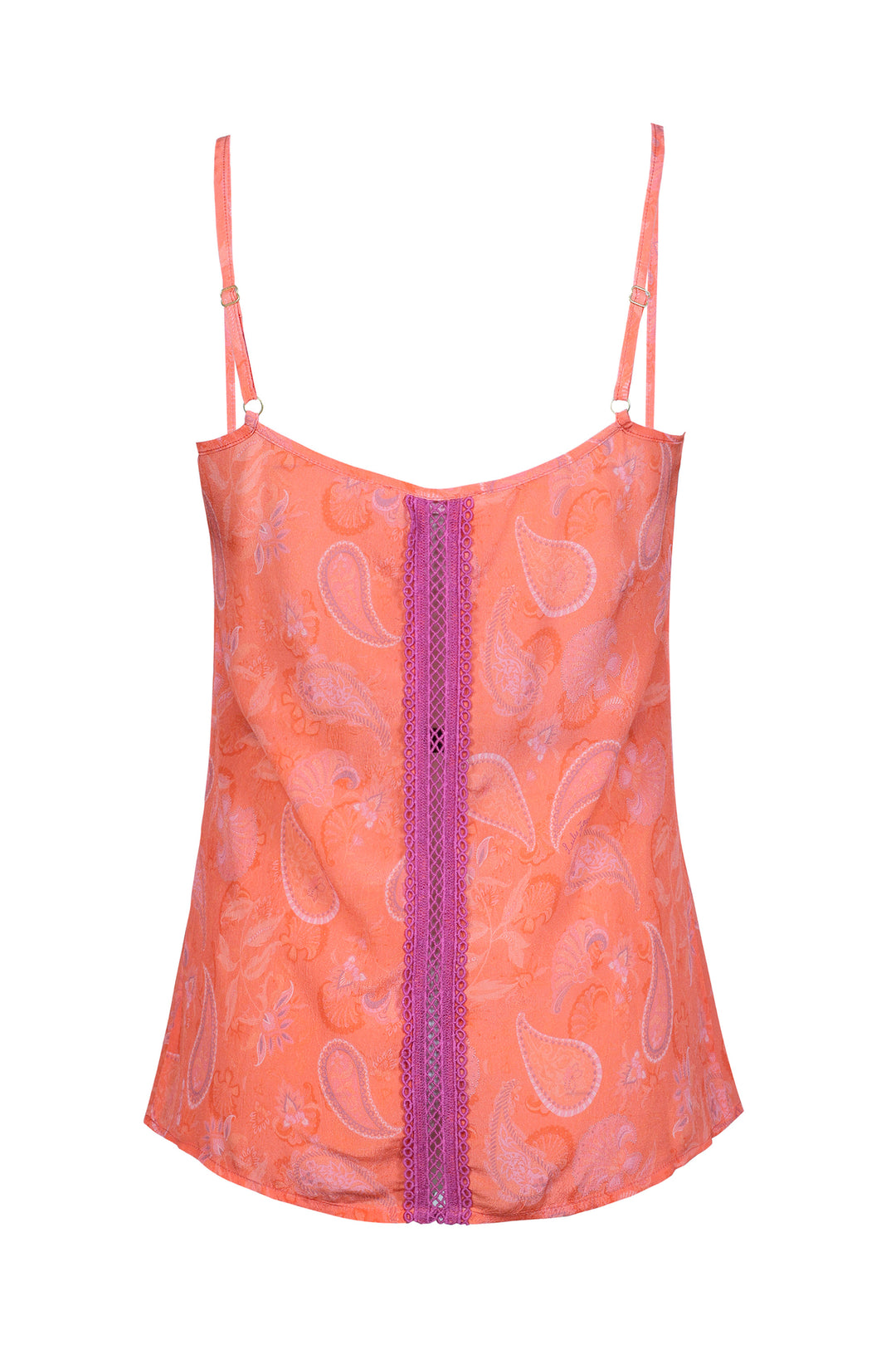 Lace Cami in Blushing Paisley