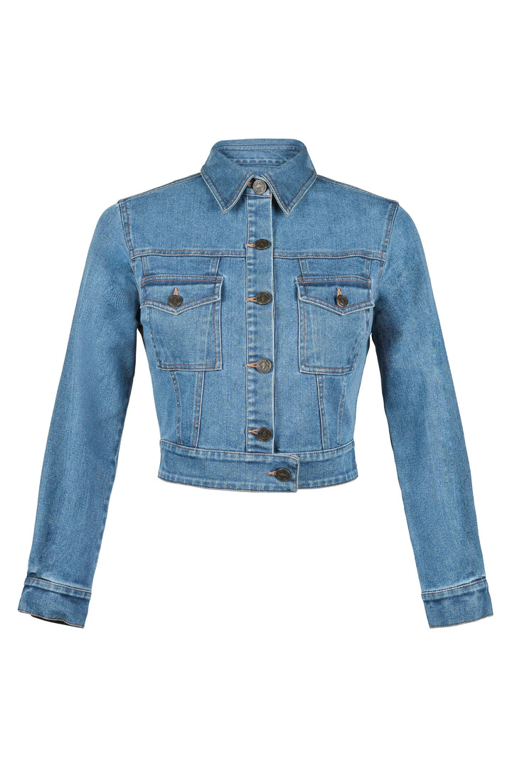 Denim Jacket in Light Wash
