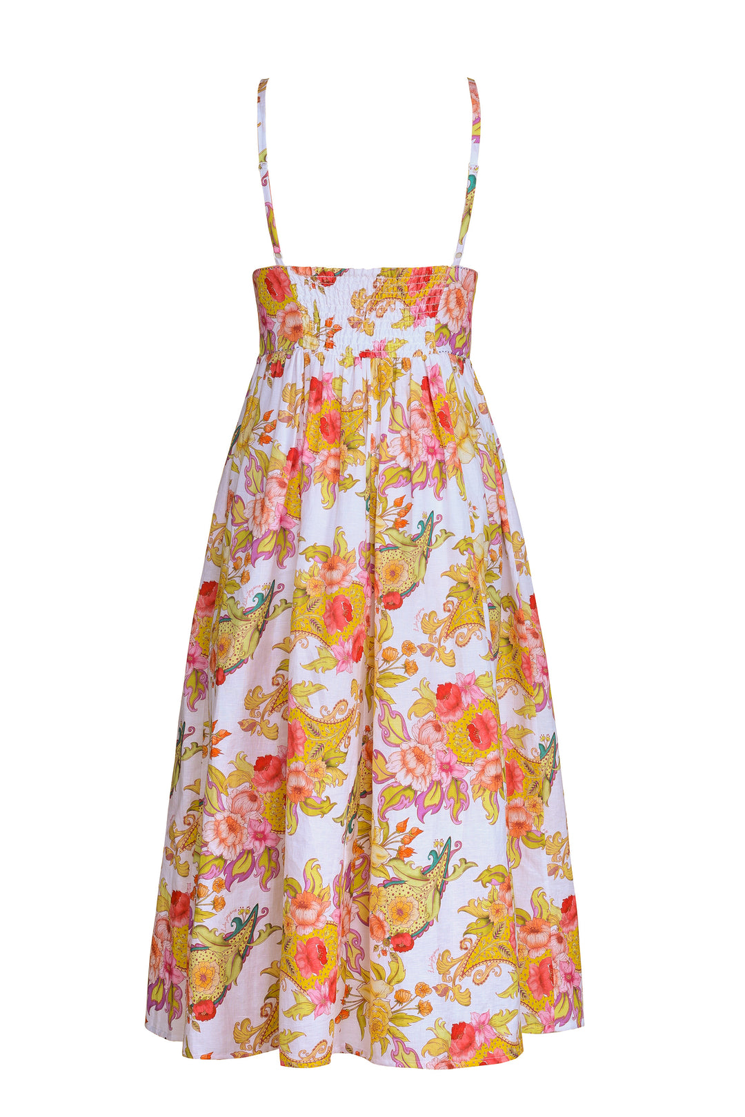 Bralet Maxi Dress in Luminous Petal