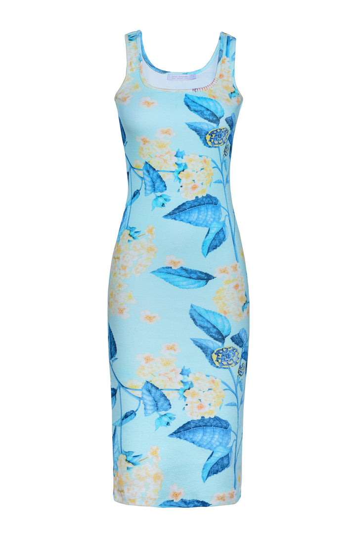 Rib Dress in Sardi Wild Flower
