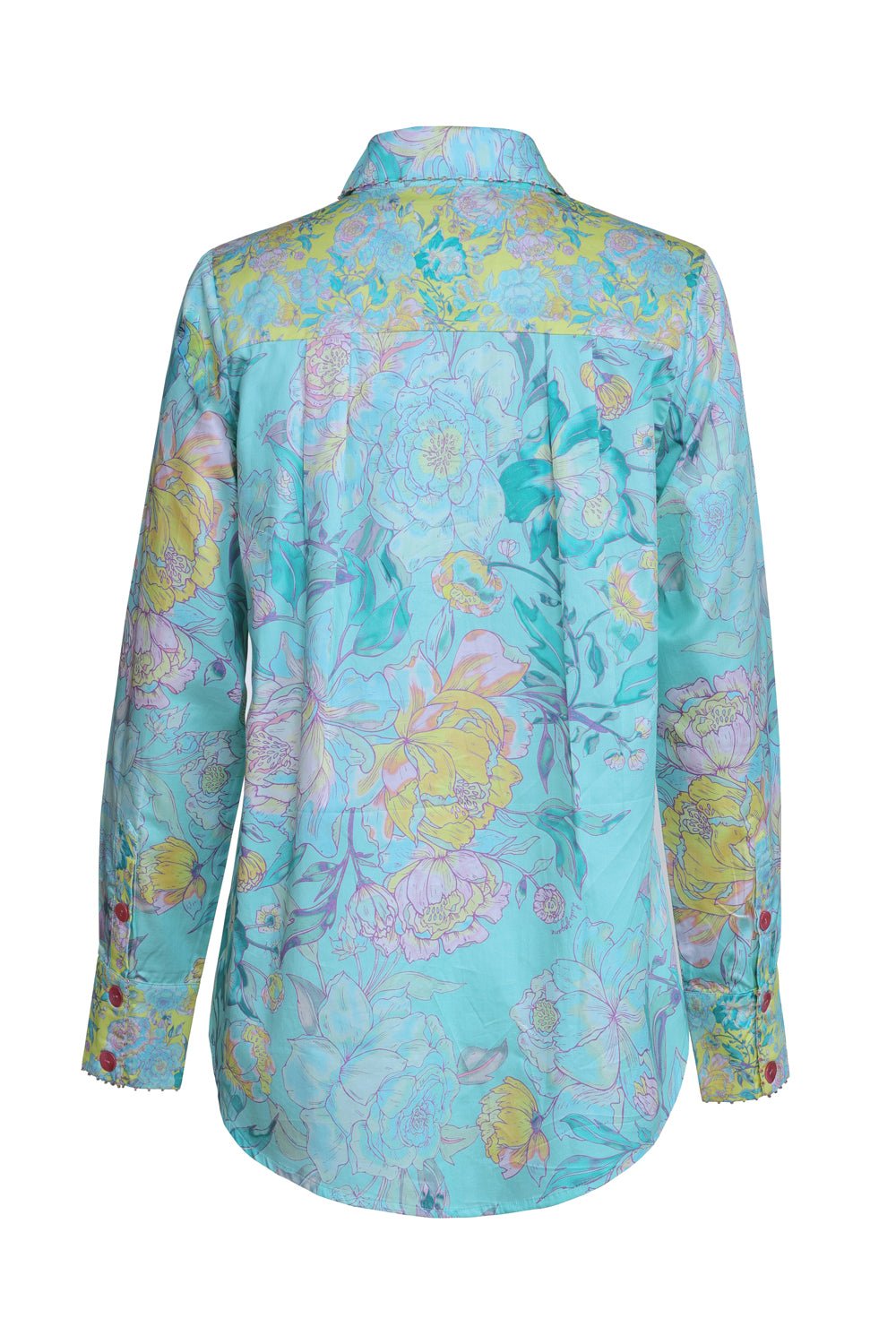 Tailored Shirt in Rose Azure