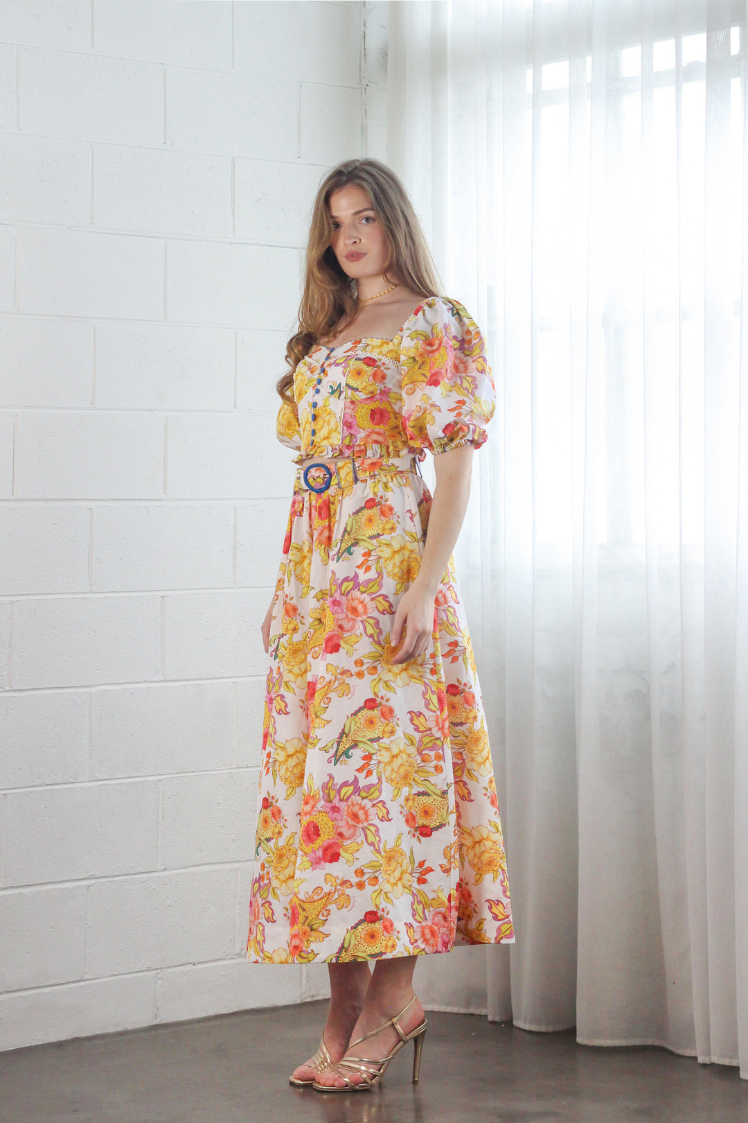 Sweetheart Blouse in Luminous Petal