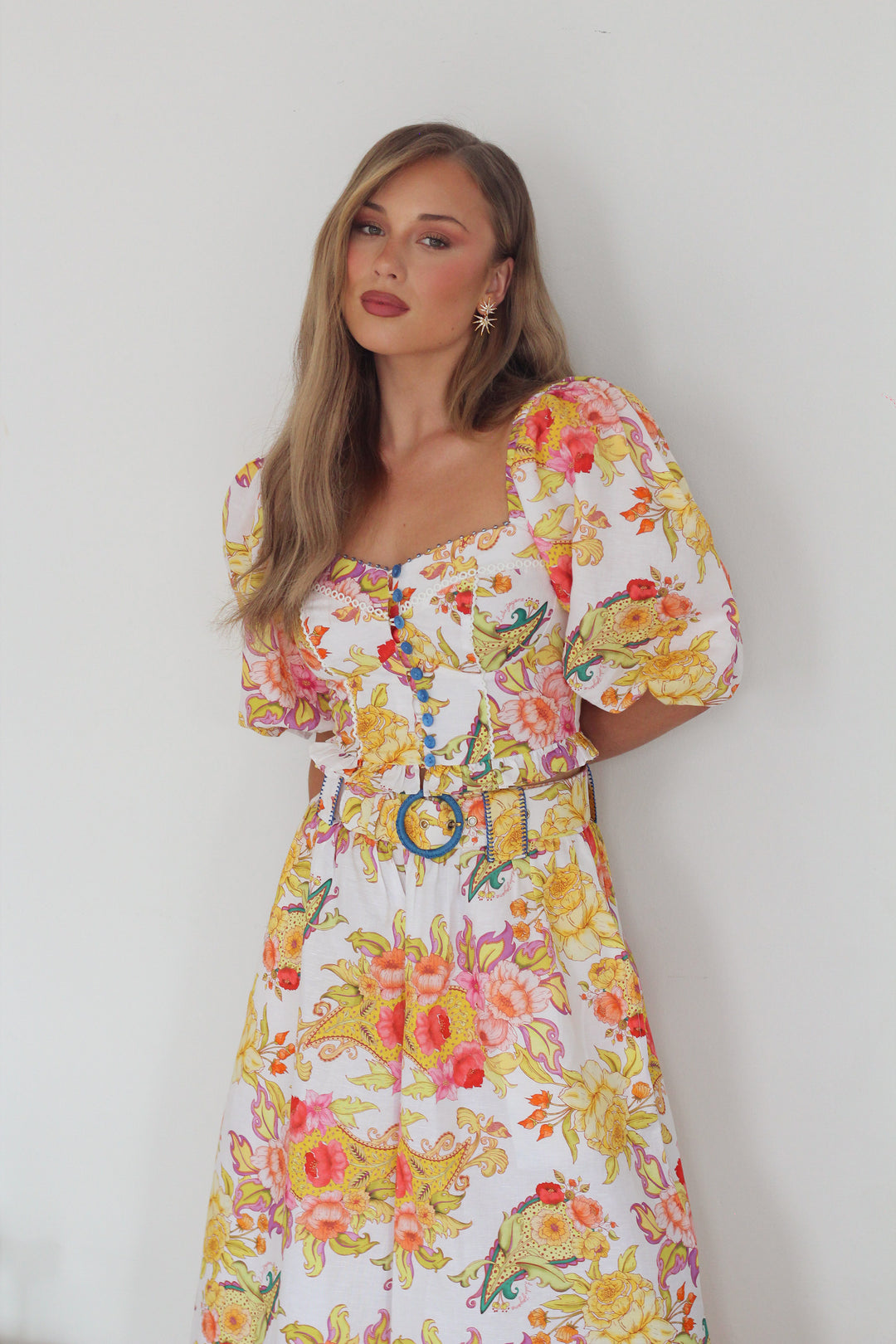 Sweetheart Blouse in Luminous Petal