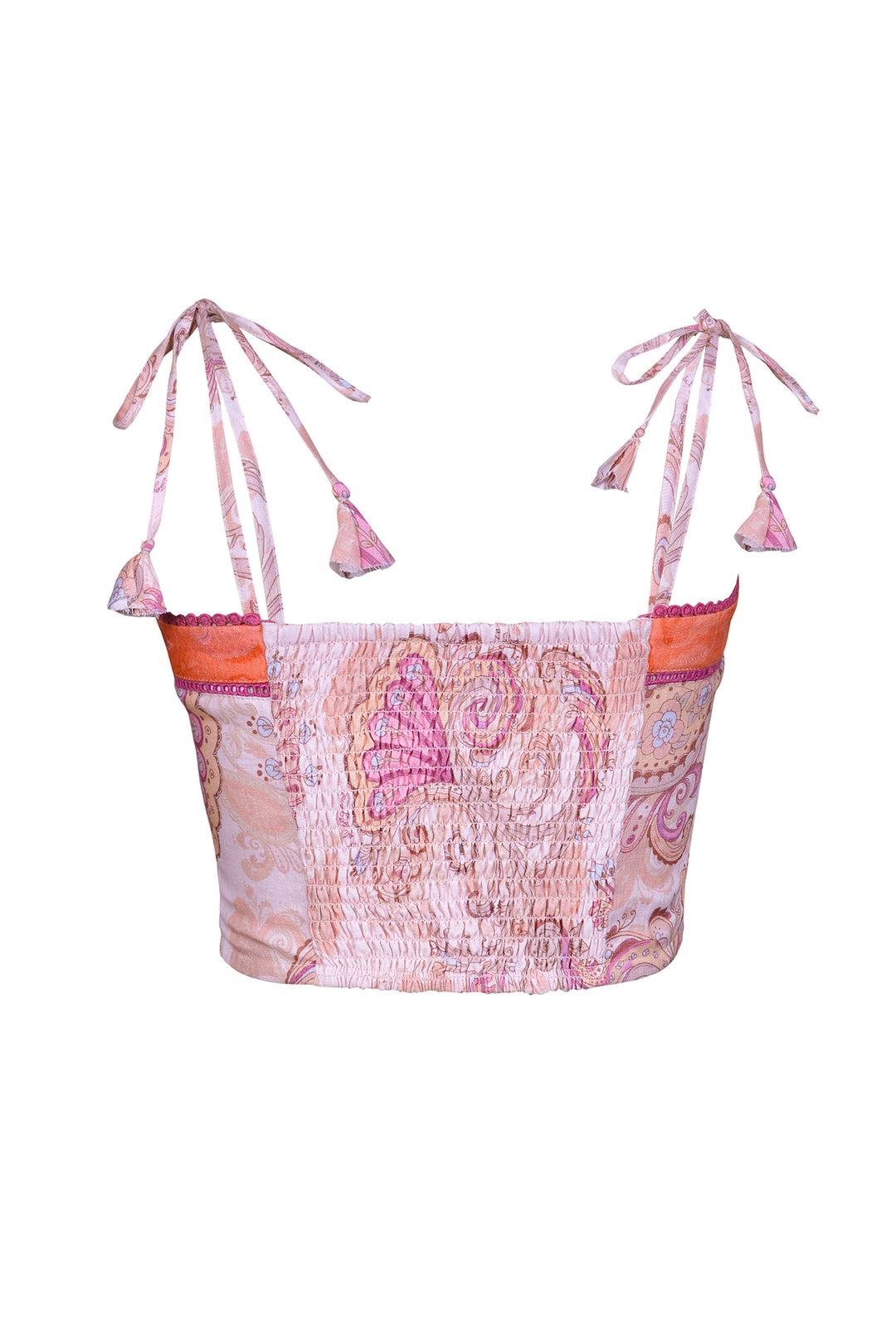 Sweetheart Bustier in Blushing Florentine